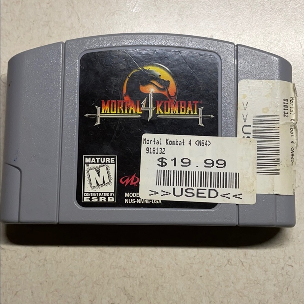N64 Mortal Kombat 4